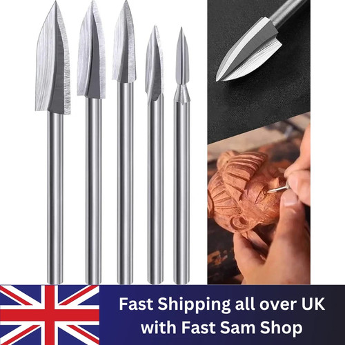 Wood carving drill bits - bits, set