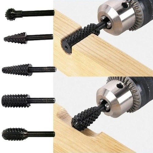 5pcs titanium coated - coated, drill