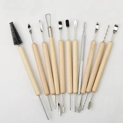 11pcs clay pottery - clay,