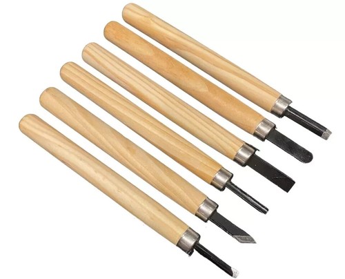 6pcs wood carving knife - wood,
