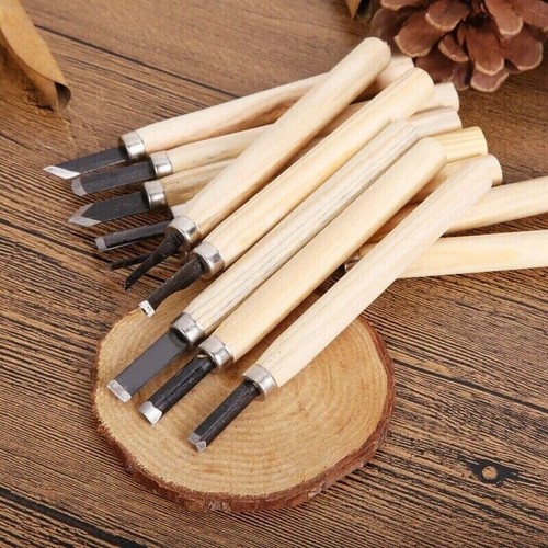 Wood carving chisel kit - wood,