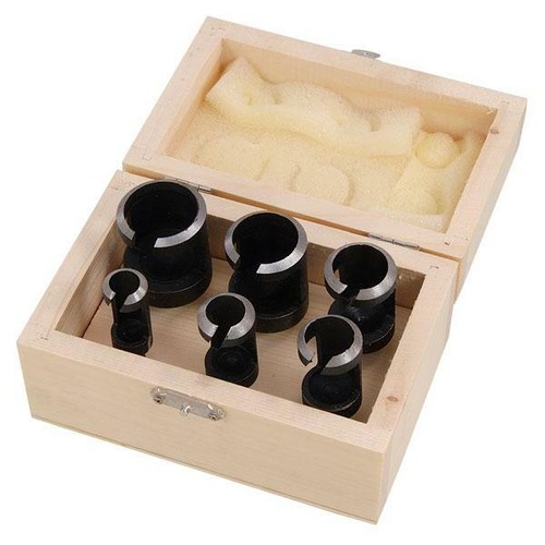 Wood plug cutting - set, piece
