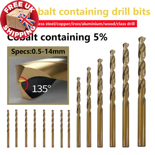 13mm m35 cobalt twist - 1.0-13mm,