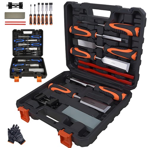 Wood chisel set pieces - wood, 10